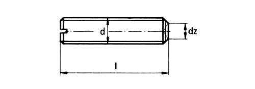 DIN 438 Setskur Vida (Ayar Vidası)