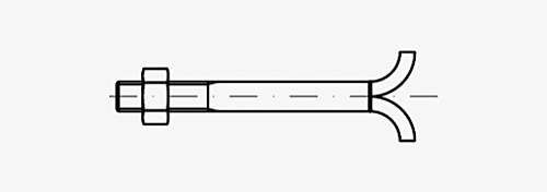 DIN 529 Ankraj Civatası