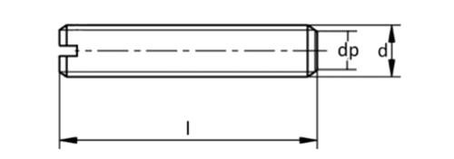 DIN 551Setskur Vida (Ayar Vidası)