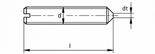 DIN 553 Setskur Vida (Ayar Vidası)