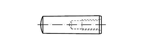 DIN 7978 Çekmeli Konik Pim