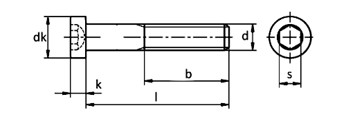 DIN 7984 İnce Kafa İmbus Civata
