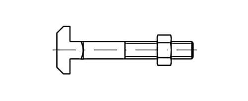 DIN 7992 T Kafa Civata