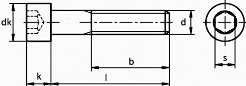 DIN 912 İmbus Civata
