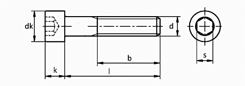 DIN 912 İmbus Civata